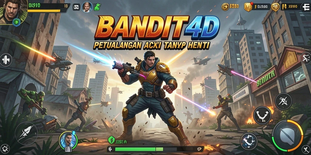 Tampilan aksi mendebarkan dalam BANDIT4D yang penuh tantangan.