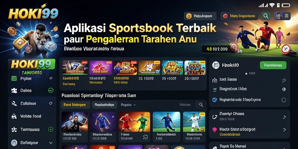 Screenshot HOKI99 menampilkan antarmuka taruhan yang menarik dan interaktif.