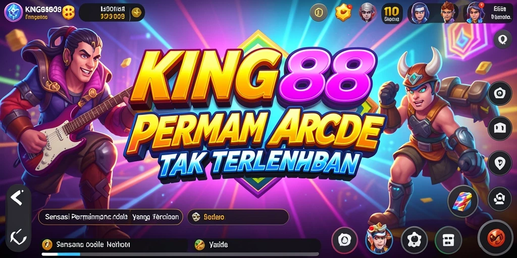 Tampilan gameplay KING88 yang penuh aksi dan tantangan seru.