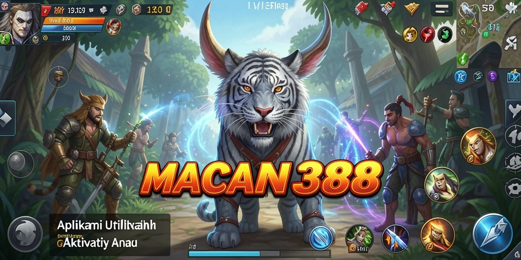 Tampilan utama MACAN388 dengan fitur pengelolaan tugas yang efisien.