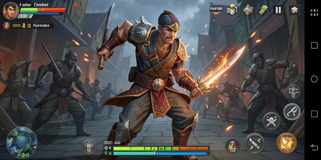 Tampilan gameplay seru dari RAFI88 yang menantang strategi.