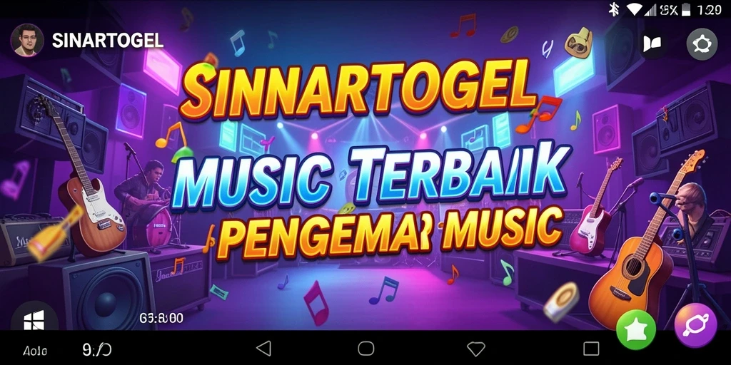 Tampilan menarik gameplay musik di SINARTOGEL.
