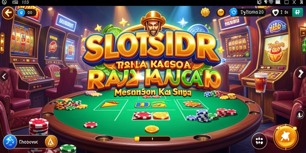Tampilan menarik dari gameplay SLOTSIDR yang seru dan mendebarkan.