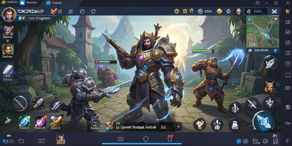 Gameplay seru di TOKOPEDIAVIP dengan berbagai strategi.