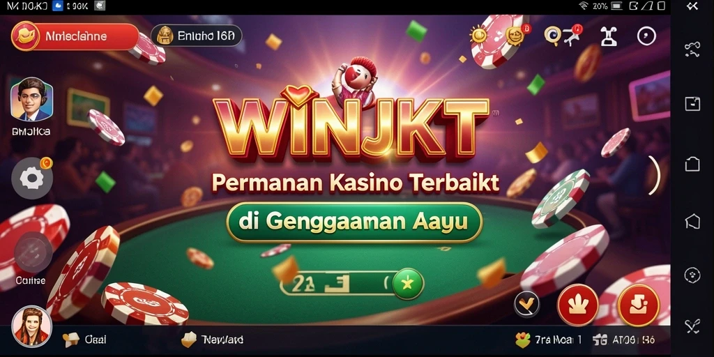 Tampilan gameplay seru dan menegangkan dari WINJKT.