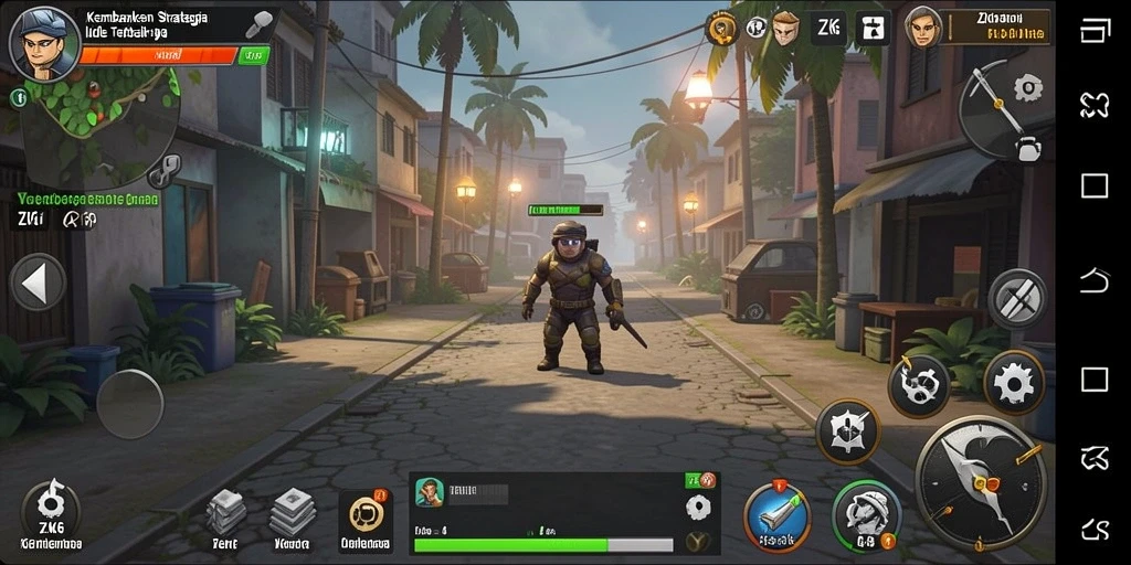 Tampilan gameplay menakjubkan dari ZK6 dengan mekanisme Idle yang menarik.